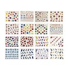 Wrapables Beauty, Feathers & Flowers Nail Art Nail Stickers 3d Nail Decals (50 sheets) - 3 of 4