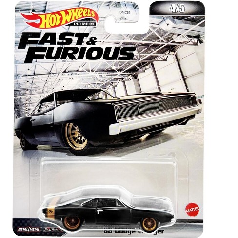 FAST AND FURIOUS Box 5 Models CAR 1:64 Dodge Charger Toyota Hot Wheels