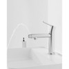 PAGED Bathroom Faucet for 1 or 3 Holes, Single Handle Bathroom Sink Faucet with Two Hoses for Bathroom, Fountain and Flow Mode - 2 of 4