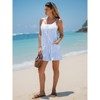 EXLURA Women's Summer Casual Sleeveless Striped Rompers Loose Spaghetti Strap Overalls 2025 Jumpsuits Vacation Beach Outfits - 2 of 4