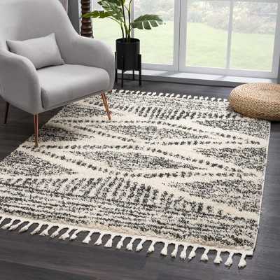 Hauteloom Fishhook Berber Shag Carpet