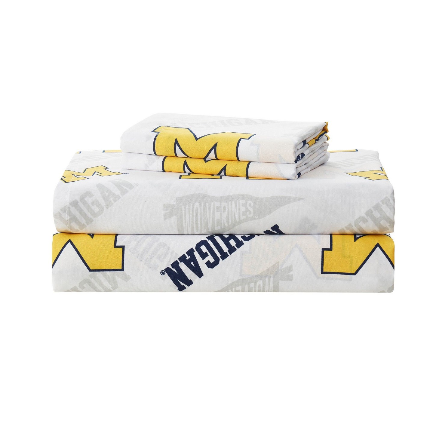 Комплект постельного белья Sweet Home Collections NCAA Penn State Nittany Lions Officially Licensed 7 Piece Bed In a Bag Comforter & Sheet Set - Queen — фото 4
