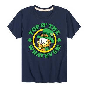 Boys' - Garfield - Top O The Whatever Short Sleeve Graphic T-Shirt - 1 of 4