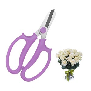 Unique Bargains Stainless Steel Garden Comfortable Grip Pruning Shears - 1 of 4