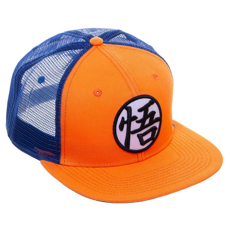 Dragon Ball Z anime cartoon symbol Orange adjustable hat cap for Men, 3 of 6