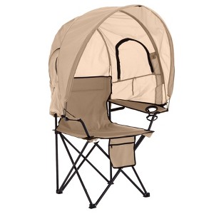 BrylaneHome Oversized Tent Camp Chair - 1 of 3