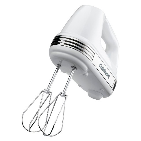 Tru Cordless Collection Hand Mixer, White