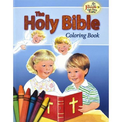 The Holy Bible Coloring Book - by  Emma C MC Kean (Paperback)