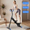 SEVOBAL Stair Stepper with resistance Home-Upgrade Vertical Climber Workout Machine Exercise Climber Fitness Equipment, Black, 34.25"*17.32"*49.21" - 3 of 4