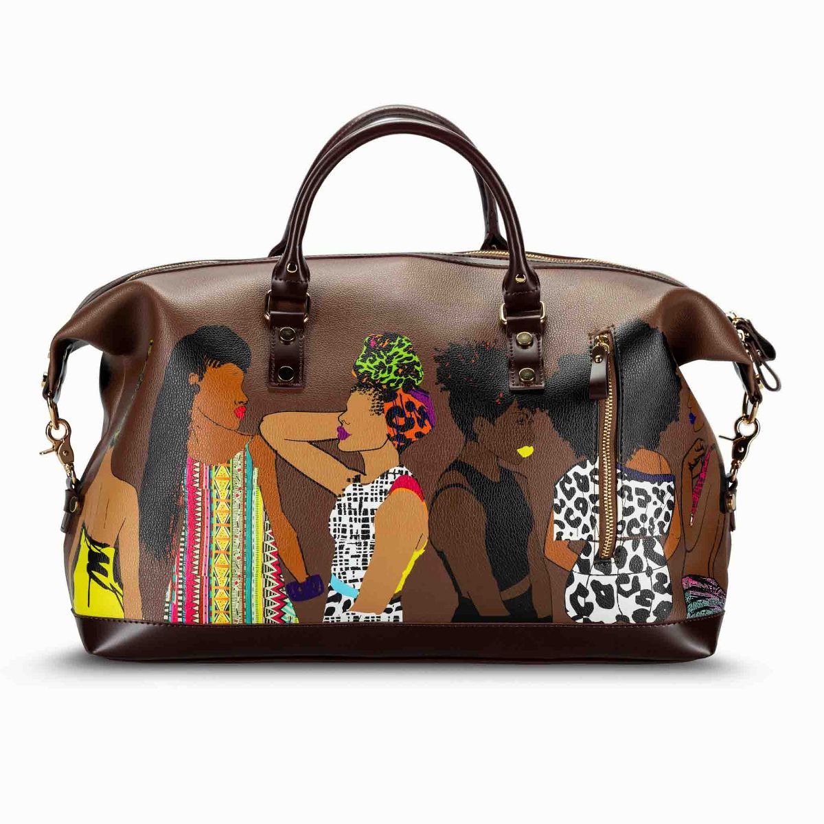 Pardon My Fro Weekender Travel Bag - thumbnail 7