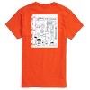 Men's - The Office - Office Notebook Scribbles Short Sleeve Graphic T-Shirt - 2 of 4