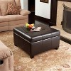 MAYEERTY Richmond KD Storage Ottoman, Detachable Design Hidden Storage Space, Living Room Bedroom - 2 of 4