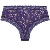 Women's Plus Size Hailey Print Cheeky Panty - sapphire | CITY CHIC - 4 of 4