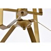 Elegant Lighting Hoffman 4 lights pendant in brass - 4 of 4