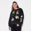 Women's Hello Kitty Halloween Graphic Sweatshirt - Black - 2 of 3