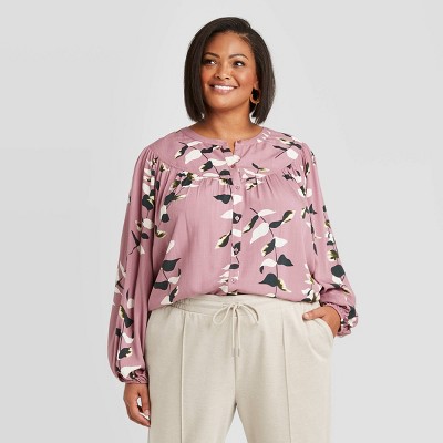 target women's plus size blouses