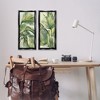 Stupell Industries Swaying Green Palms, 11" x 25" - 2 of 4
