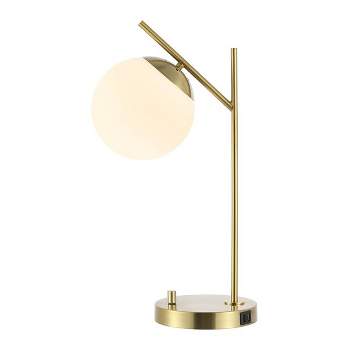 Suna 20.5" Table Lamp W/ Usb - Brass - Safavieh.