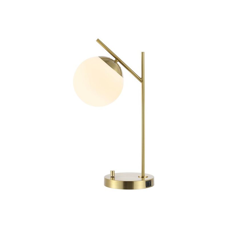 Suna 20.5" Table Lamp W/ Usb - Brass - Safavieh., 1 of 5