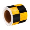 Unique Bargains Square Pattern Cars Waterproof Adhesive High Visibility Safety Reflective Tape - 3 of 4