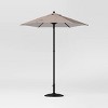 6' Round Outdoor Patio Market Umbrella with Black Pole - Room Essentials™ - 3 of 4