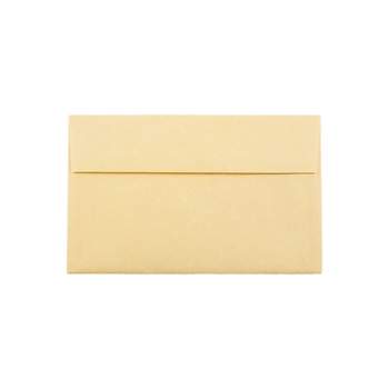 JAM Paper Parchment 65lb Cardstock 8.5 x 11 Coverstock Antique Gold  Recycled 27179B