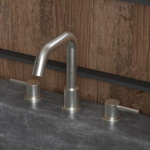 Widespread Bathroom Faucet, 8 Inch 3 Hole Faucet for Bathroom Vanity Sink, Lavatory Basin Faucet with 2 Lever Handles, cUPC Supply Line - 1 of 4