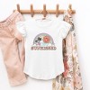 The Juniper Shop Sunkissed Rainbow Toddler Flutter Sleeve Tee - 2 of 2