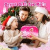 Skirfy 19PCS Kids Tea Party Set Includes Kettle, Princess Tea Time Toys Playset Kitchen Pretend Play Toy for 3-5 Years Old - 3 of 4