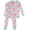 RuffleButts SoftSnooze Big Girls Ruffle Long Sleeve Pajama Set - 2 of 4