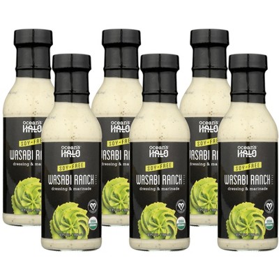 Ocean's Halo Soy-Free Wasabi Ranch Dressing & Marinade - Case of 6/12 oz