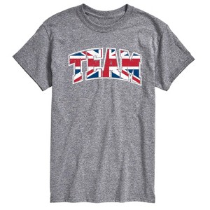 Men's - Instant Message - Team Great Britain UK Flag Short Sleeve Graphic T-Shirt - 1 of 4