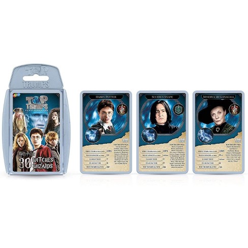 Top Trumps Harry Potter Witches And Wizards Top Trumps Card Game Target