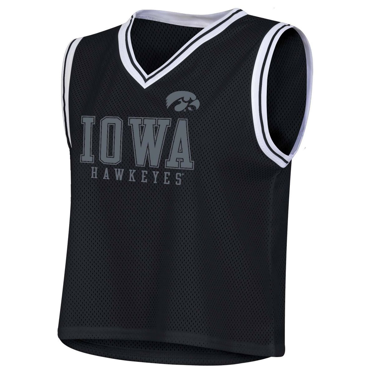 NCAA Iowa Hawkeyes Women's Black Jersey Tank Top