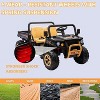 24V Kids Electric Car - 4x35W Motors Power, 24V 7AH Battery, 2-5MPH Speeds, Automatic Truck Bed, Parent Remote, Music Player - 3 of 4