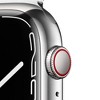 Apple Watch Series 7 GPS + Cellular, 45mm Silver Stainless Steel Case with Silver Milanese Loop - image 3 of 4