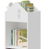 CAVINAS Kids Display Stand Bookshelf Toy Storage Organizer with Collapsible Fabric Drawers for Children's Room Nursery Hallway - 4 of 4