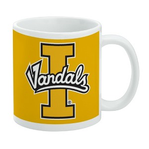 University of Idaho Primary Logo Ceramic Coffee Mug Novelty Gift Mugs for Coffee Tea and Hot Drinks 11oz White - 1 of 4