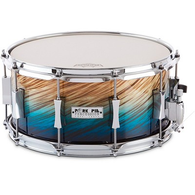 Pork Pie Birch Snare Drum 14 X 7 In. Blue Fade Dip : Target