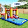 Costway Inflatable Water Slide Castle Kids Bounce House Indoor ...