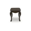 Signature Design by Ashley Maylee Traditional Style End Table - Dark Brown Finish with Cabriole Legs - 4 of 4