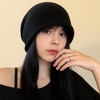 Anna-Kaci Women's Warm Knit Beanie Soft Stretchy Winter Hat Lightweight Classic Design - 2 of 3