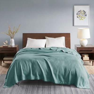 Sapphtopaz Egyptian Cotton Blanket, Cooling Blanket Twin Size, 66"W x 90"L Bed Blanket, Throw Blanket for Couch, Twin Blanket for Bed