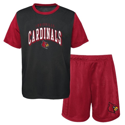 NCAA Louisville Cardinals Toddler Boys' 3pk T-Shirt - 2T
