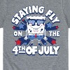 Boys' - SpongeBob SquarePants - Fly on the 4th of July Short Sleeve Graphic T-Shirt - 2 of 4