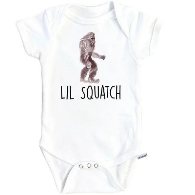 Big Foot Squatch Onesie® Baby Boy Girl Clothes Infant Bodysuit Funny Cute Newborn GS1