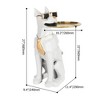 ORRD Dog Sculpture Resin Side Table - 4 of 4