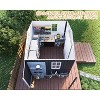 AMERLIFE Outdoor Storage Shed with Sliding Doors Two 4-Pane Windows - 4 of 4