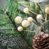 6'L Sullivans Berry And Pinecone Garland, Green Christmas Garland - 2 of 2