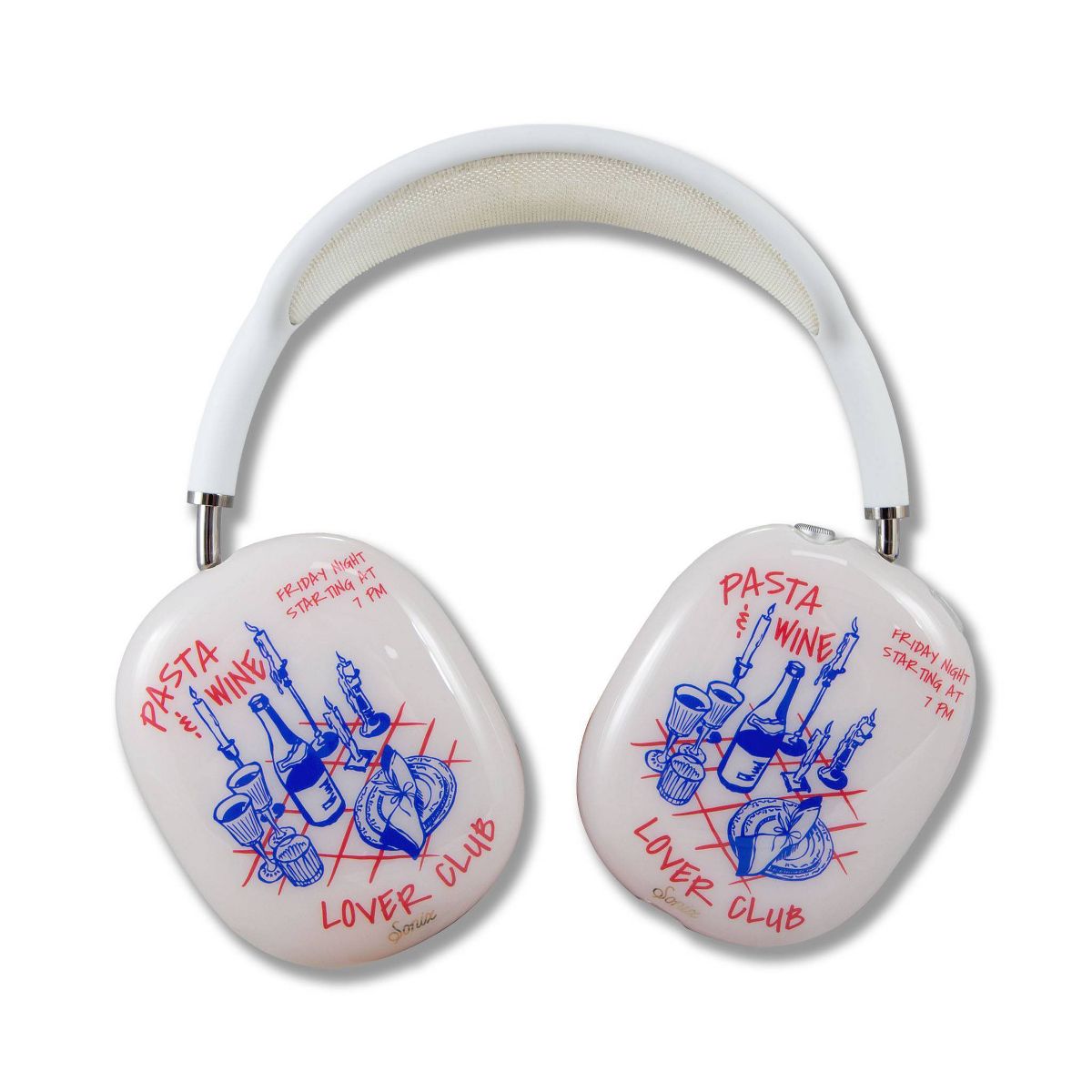Sonix AirPods Max Covers - Pasta & Wine - thumbnail 4